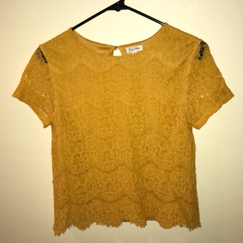 Lacy Lily White Blouse